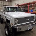 1974 Chevrolet C30 big wheel lifted truck with 1986 Silverado Cab