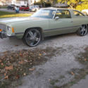1974 Chevrolet Caprice Classic Coupe 2-Door 6.6L Classic Lowrider Donk Slab