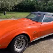1974 Chevrolet Corvette 5.7 C3 Convertible Orange