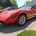 1974 Chevrolet Corvette C3 Sportscar Red RWD Manual L82