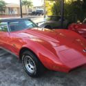 1974 Chevrolet Corvette Convertible Red RWD Automatic