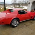 1974 Chevrolet Corvette Sportscar Red RWD Manual Chrome