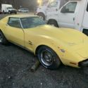 1974 CHEVROLET CORVETTE T-TOPS PROJECT CAR SITTING SINCE 1991 FEILD FIND
