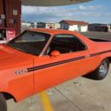 1974 Chevrolet El Camino Pickup Orange RWD Manual SS