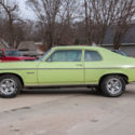 1974 Chevy Nova 2-door Lime Yellow UNRESTORED MUSCLE CAR hot rod, barn find