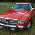 1974,  Classic Mercedes-Benz 450SLC 4 Passenger Coupe, red with black leather