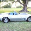 1974 convertible  corvette stingray silver
