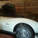 1974 Corvette convertible L-82 white with black top, automatic