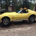 1974 corvette project car flood
