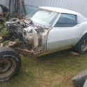 1974 CORVETTE ROLLING CHASSIS WITH REAR BODY