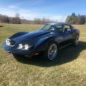 1974 Corvette Vette Stingray T-top Glossy Black Low Miles No Reserve Garage Kept