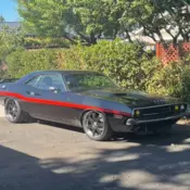 1974 Dodge Challenger Coupe Black