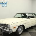 1974 Dodge Dart Swinger 24157 Miles Eggshell White Hardtop 225 CI Slant  6 3 Spe