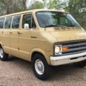 1974 Dodge Van short wheelbase camper V8 3 on the tree,  Vintage camper van!