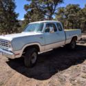1974 Dodge W100 4 wheel drive 4X4