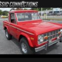 1974 Ford Bronco Custom 6234 Miles Red  302 Automatic