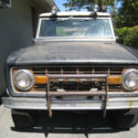 1974 Ford Bronco Sport - Barn Find Factory Black
