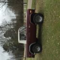 1974 Ford Bronco Sport, half cab, dual gas tanks, truck, 4wd, burgundy and white