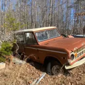 1974 Ford Bronco Wagon Brown 4WD Automatic