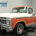 1974 Ford F-100 Ranger XLT 78127 Miles Orange Pickup Truck 390 V8 Automatic