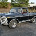 1974 Ford F100  47500 Miles Black
