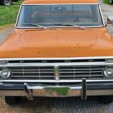 1974 Ford F100 Pickup Orange RWD Automatic