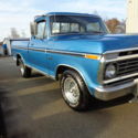 1974 FORD F100 RANGER XLT SHORT BED 41 000 MILES 360 V8 AUTO PB PS  A/C COLD !!!