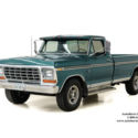 1974 Ford F350  48461 Miles Teal Pickup Truck 460 ci 3-Spd Auto