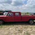 1974 Ford F350 Pickup Red RWD Manual Crew Cab