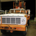 1974 Ford F600 Flatbed Truck with TSE Puller/Tensioner System
