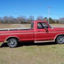 1974 Ford Ranger Red Long Bed Truck F-100 Automatic Original Motor AC