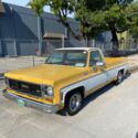1974 GMC Sierra Pickup Yellow RWD Automatic