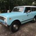 1974 International Scout II 4wd Automatic Glacier Blue
