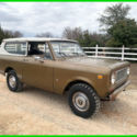 1974 International Scout II, V8, 4WD, Survivor NO RESERVE