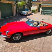 1974 JAGUAR XKE ROADSTER RARE 5 SPEED TRANSMISSION BEAUTIFUL CLASSIC