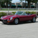 1974 JAGUAR XKE V-12 REGENCY RED BLACK A/C AUTO WIRE WHEELS REBUILT CARBS