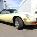 1974 Jaguar XKE V12 Roadster, Pale Primrose/black, a lovely E-type