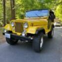1974 Jeep CJ-5 SUV Yellow 4WD Manual