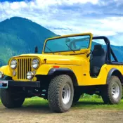 1974 Jeep CJ-5 SUV Yellow