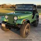 1974 Jeep CJ5 Green Renegade