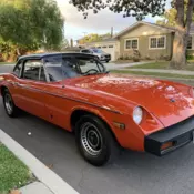 1974 Jensen Healey Orange