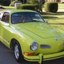 1974 KARMANN GHIA RARE RAVENNA GREEN DESERT CAR 3 OWNERS 73K MILES EXCELLENT