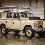 1974 Land Rover 109 Series III Wagon  Beige/Tan Wagon 2.25 I4 Diesel 75632 Miles