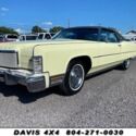 1974 Lincoln Continental Vinyl Top Classic 46234 Miles Yellow   Automatic