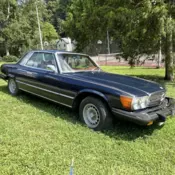 1974 Mercedes-Benz 450SLC Coupe Blue 450 SLC