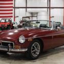 1974 MG MGB  96330 Miles Damask Red Convertible 1.8L I4 Manual