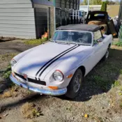 1974  MG MGB BARN FIND PARTS OR RESTORE NO RESERVE