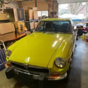1974 MG MGB Yellow FWD Manual
