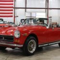 1974 MG Midget  70860 Miles Red Convertible 4 Cylinder Manual