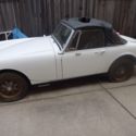 1974 MG Midget Project Car or Parts Rust Motor Turns Torn Top Has CA Title